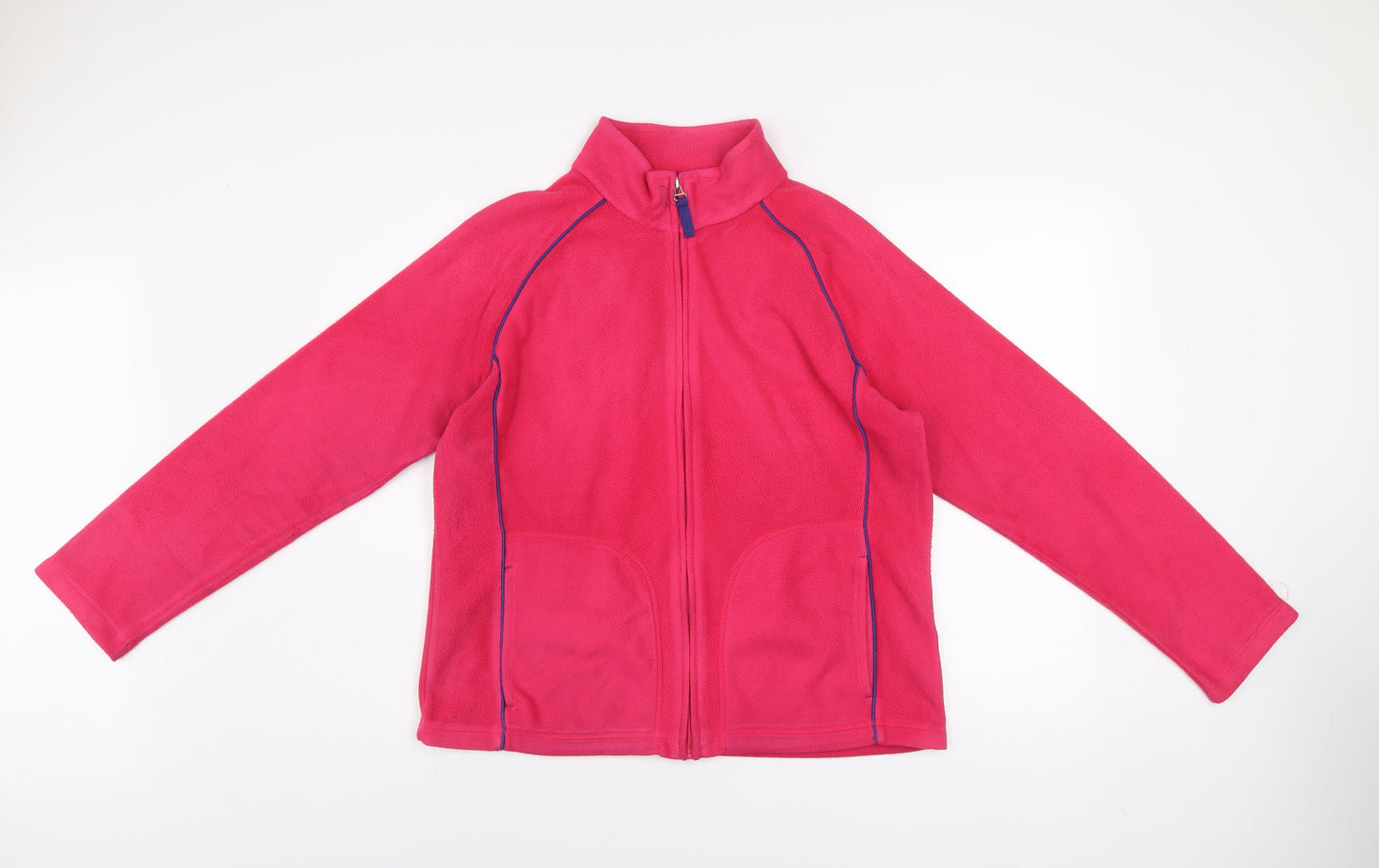 Dunnes Women’s Pink Fleece Full Zip Active Jacket Size 16