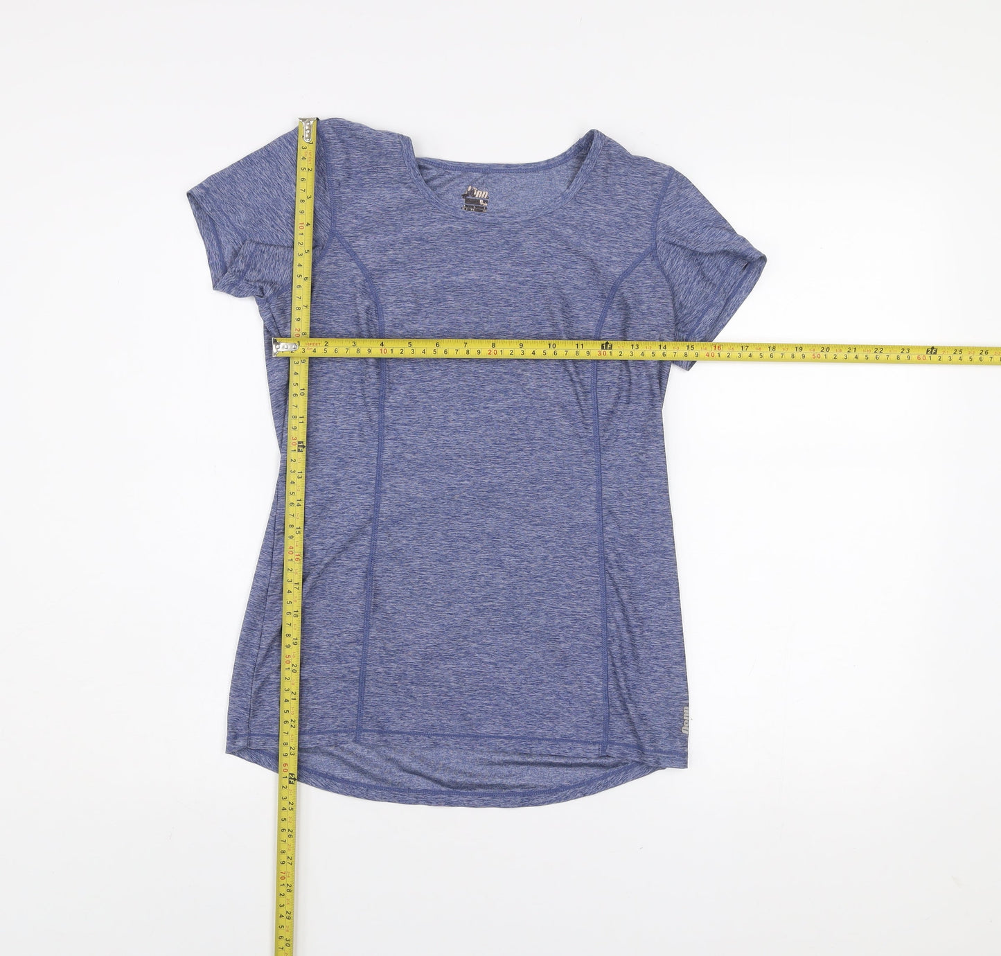 Penn Womens Blue XS Short Sleeve Athletic T-Shirt Top