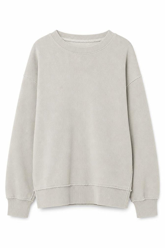 Primark Cares Women Beige Graphic Pullover Sweatshirt Size M