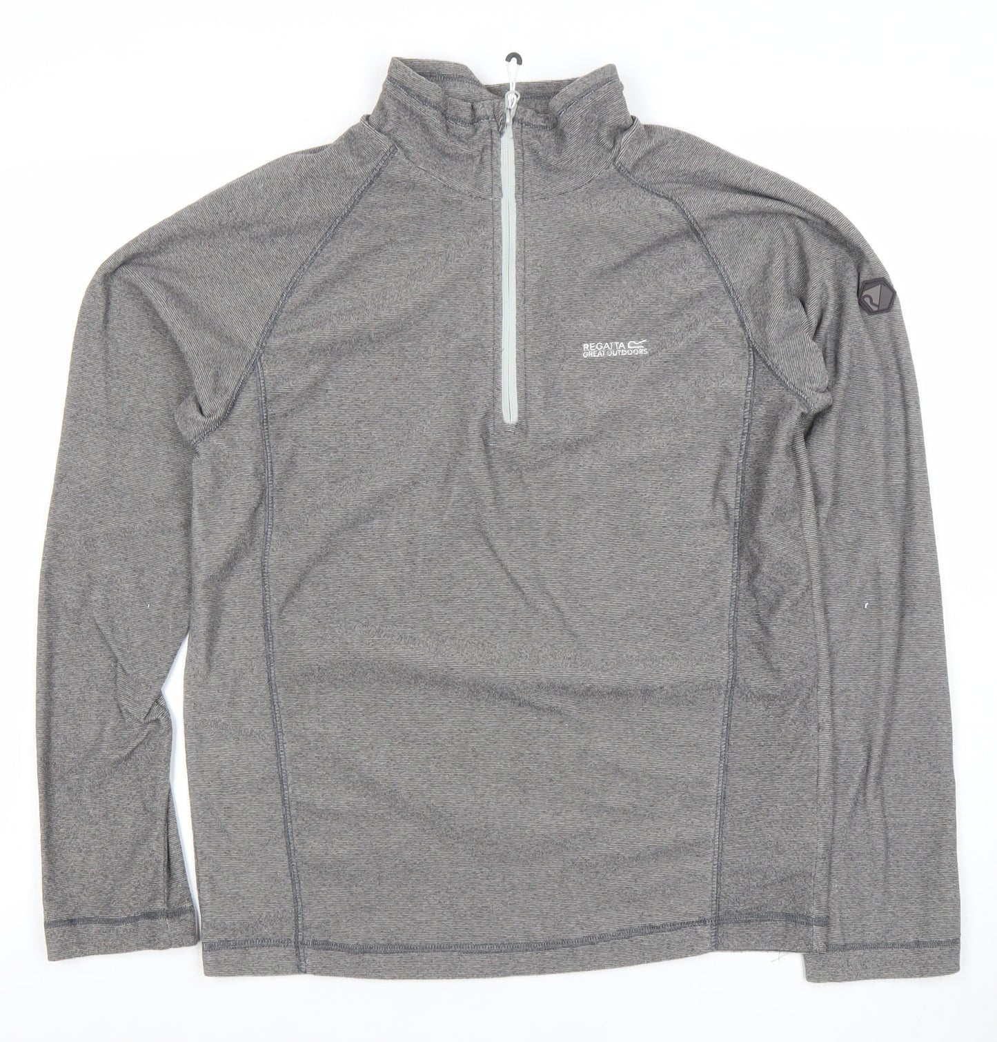 Regatta Men’s Grey Half Zip Stretch Outdoor Sweatshirt M