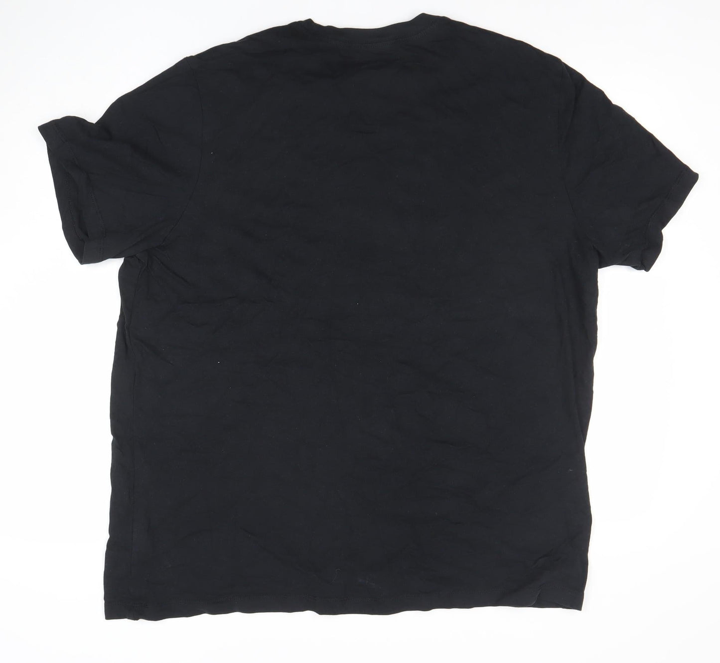 Nike Men's Black 2XL Golf Sports Graphic Cotton Crew Neck T-Shirt