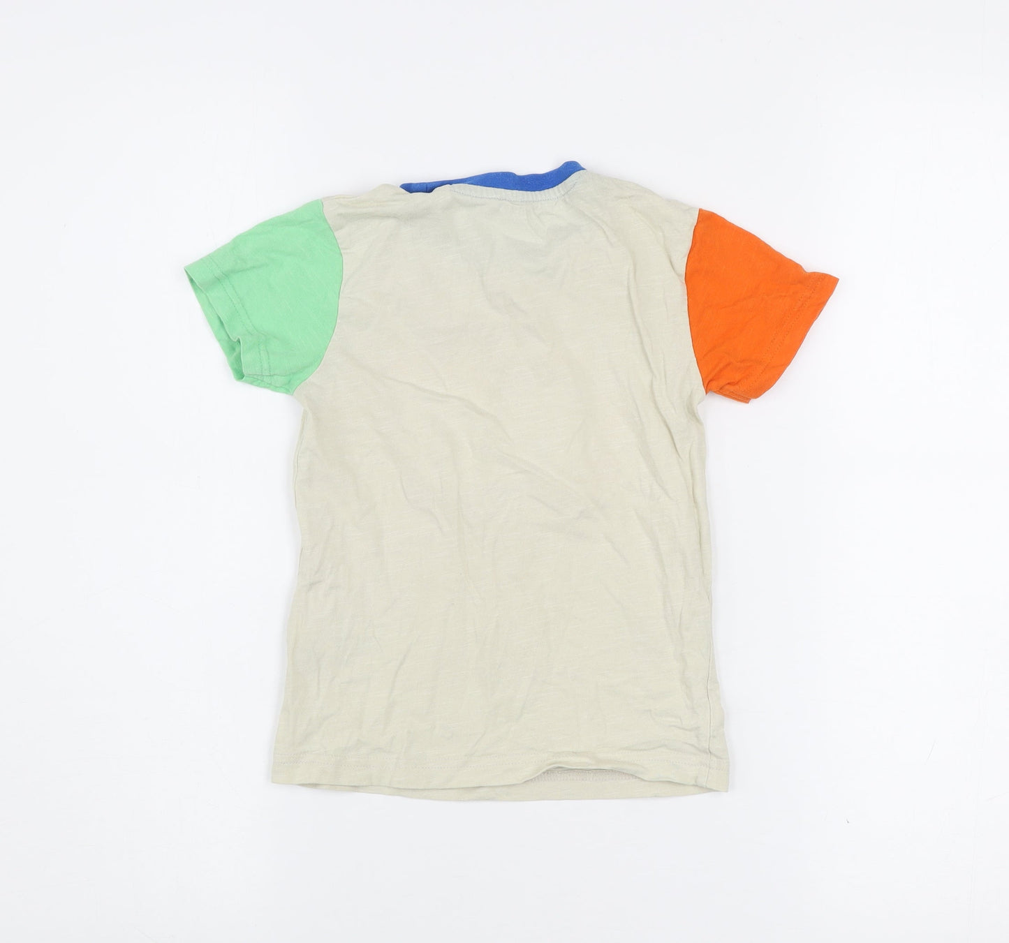 Next Boys Multicoloured Lion Graphic T-Shirt 3-4 Years Cotton Summer Top