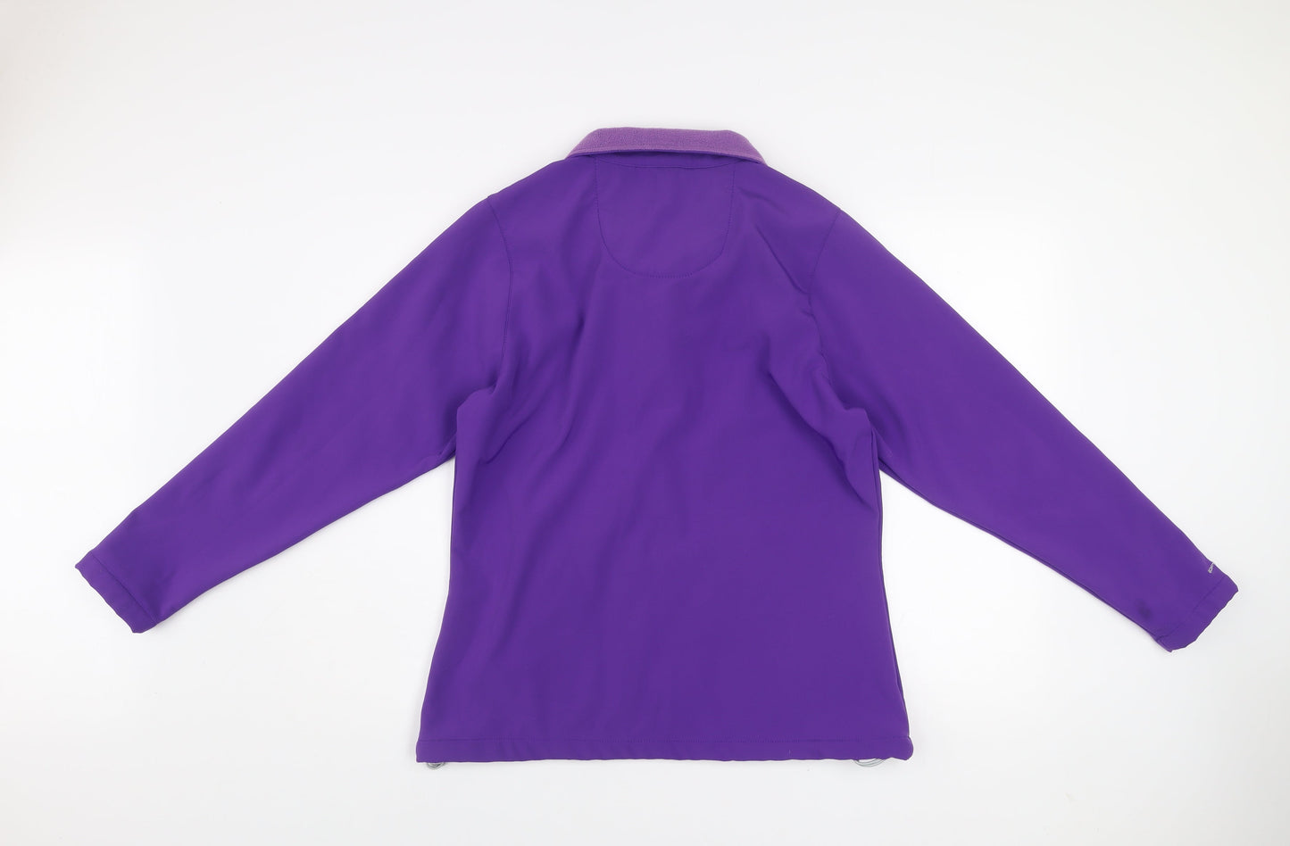 Regatta Womens Purple Softshell Jacket UK 14 Wind-Resistant Outdoor
