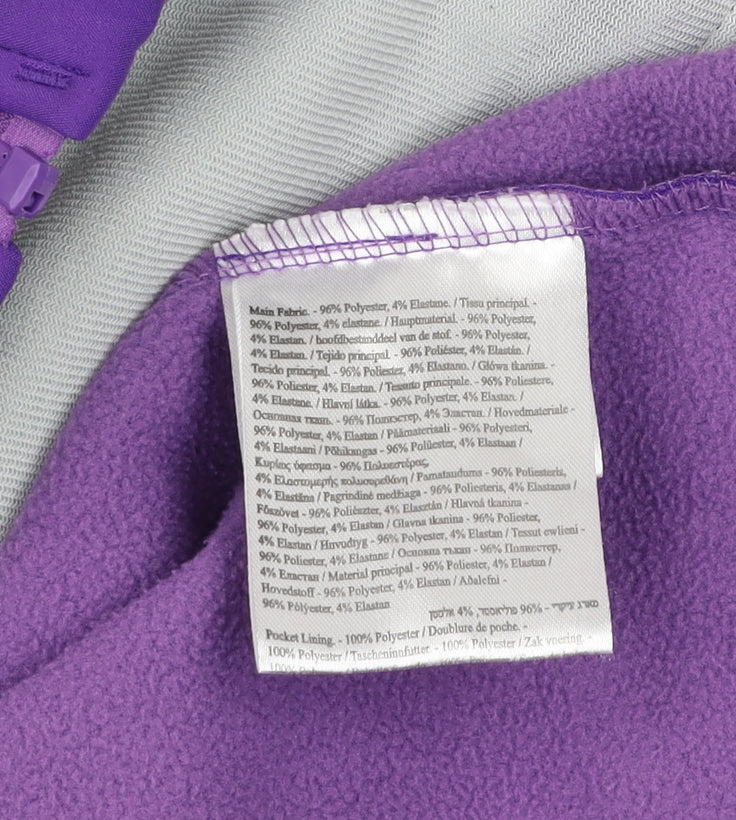 Regatta Womens Purple Softshell Jacket UK 14 Wind-Resistant Outdoor