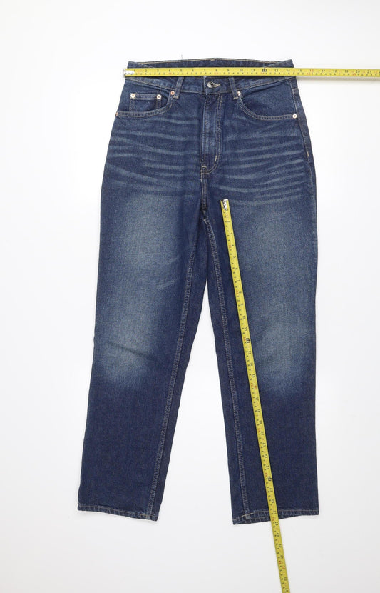 H&M Divided Men's Blue Straight Denim Jeans Size M