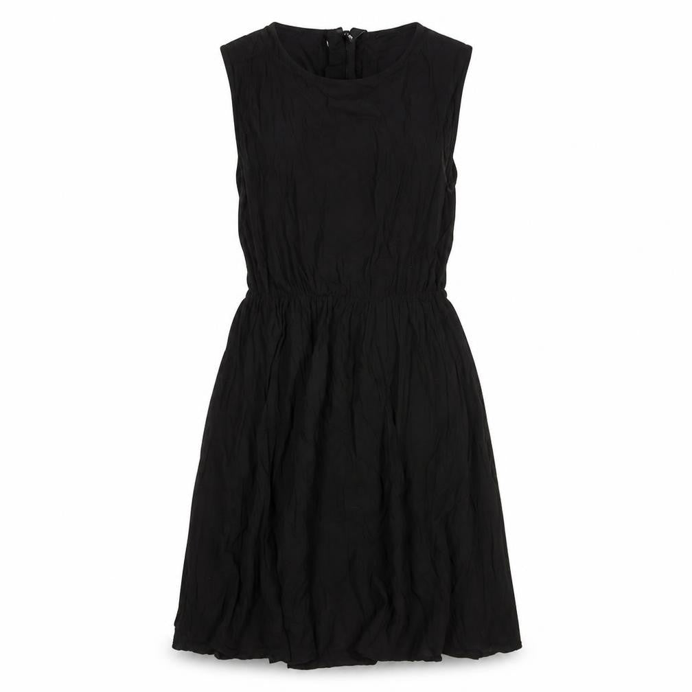 H&M Women’s Black A-Line Sleeveless Knee Length Dress Size 8