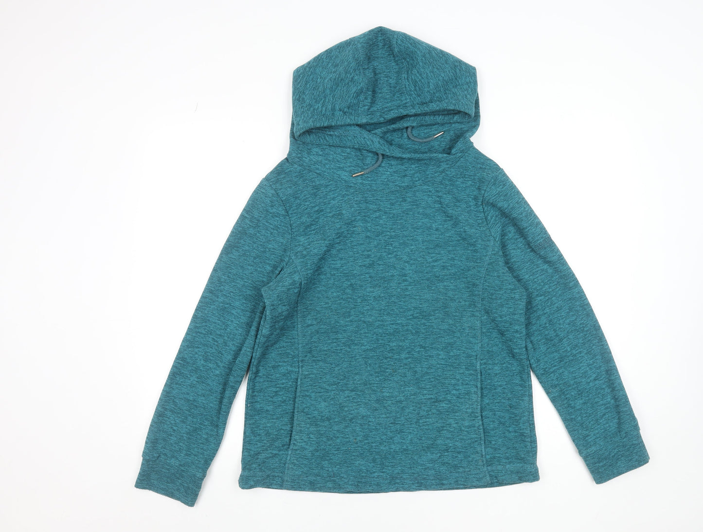 Regatta Women's Teal Hooded Pullover Hoodie UK 10 Polyester Outdoor
