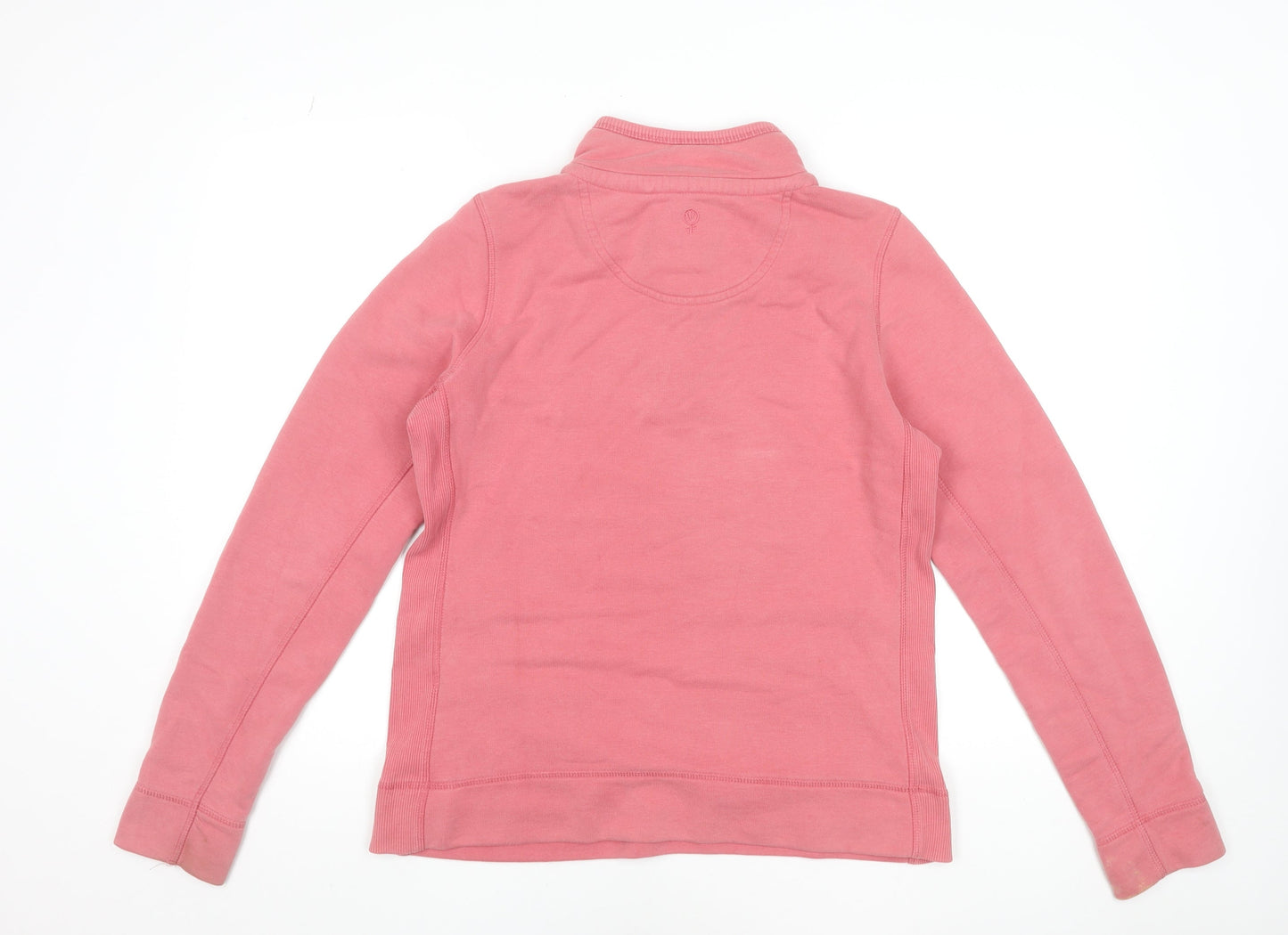 Fat Face Womens Pink Slate Rose Pullover Sweatshirt Size 12