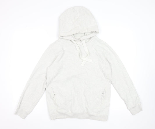 FatFace Womens Grey XS Pullover Hoodie Cotton Blend Casual