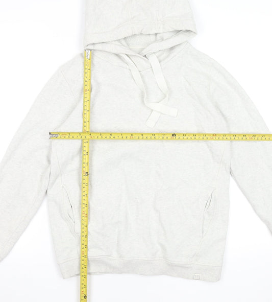 FatFace Womens Grey XS Pullover Hoodie Cotton Blend Casual