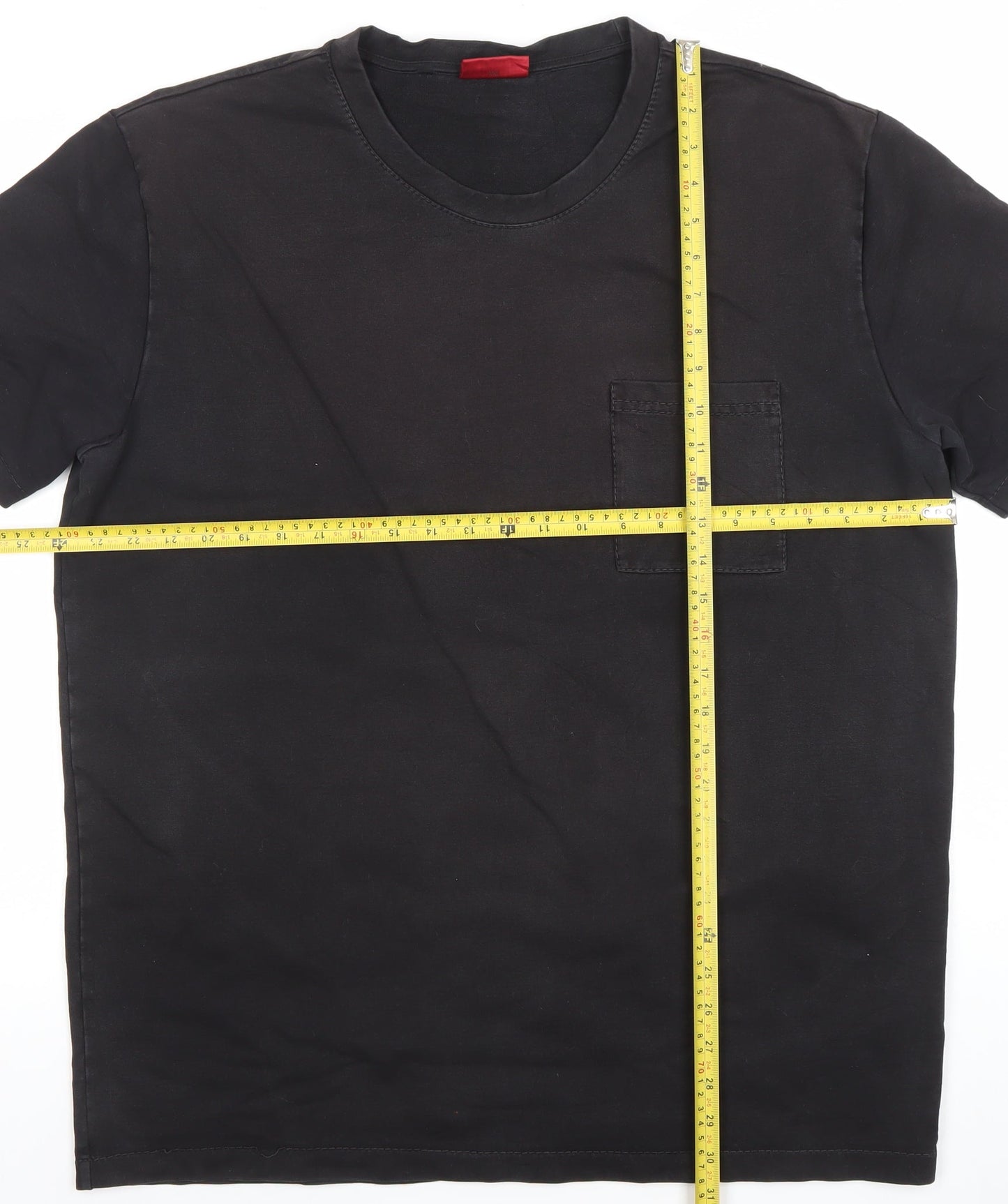 Hugo Boss Mens Black Cotton Crew Neck Short Sleeve T-Shirt XXL