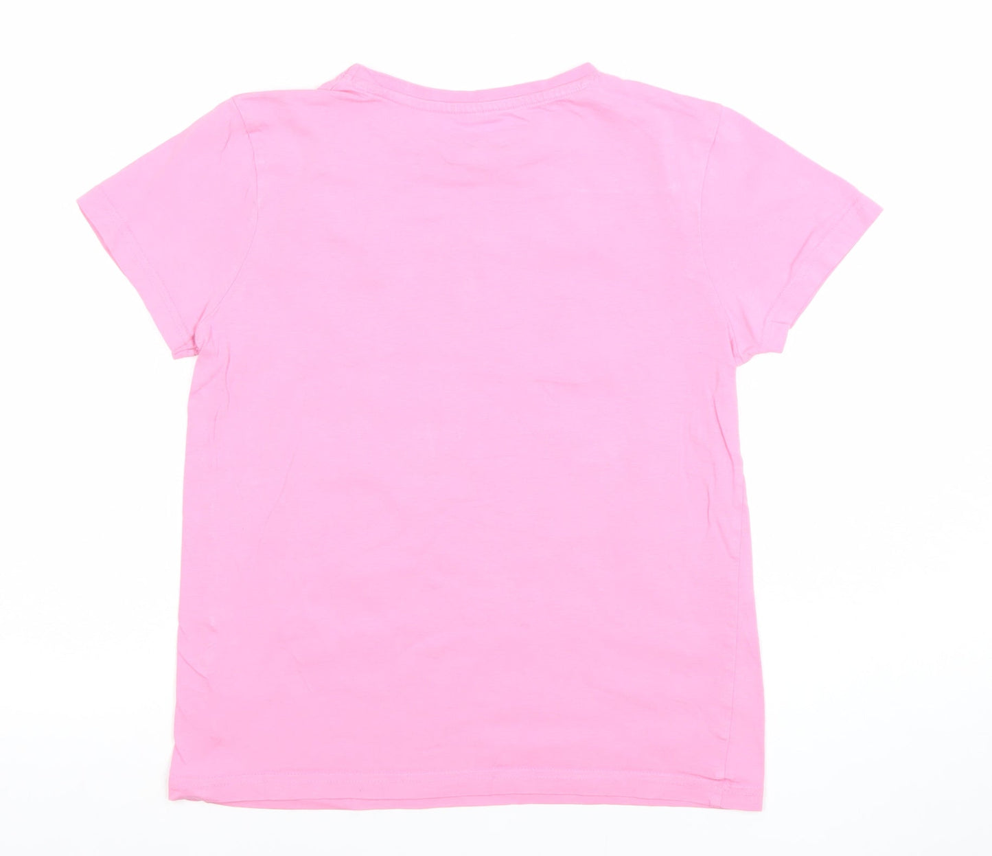 Disney at Primark Girls Pink Stitch Graphic T-Shirt 10-11 Years