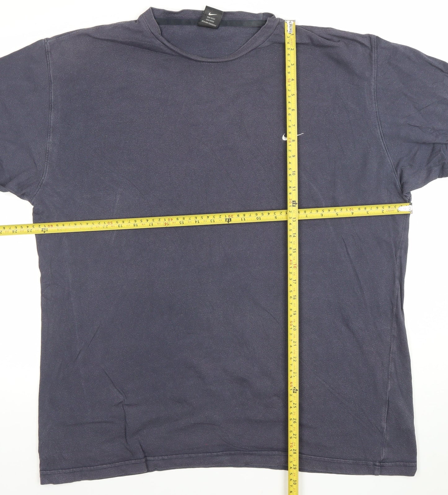 Nike Men’s Blue Cotton Short Sleeve Crew Neck T-Shirt XL