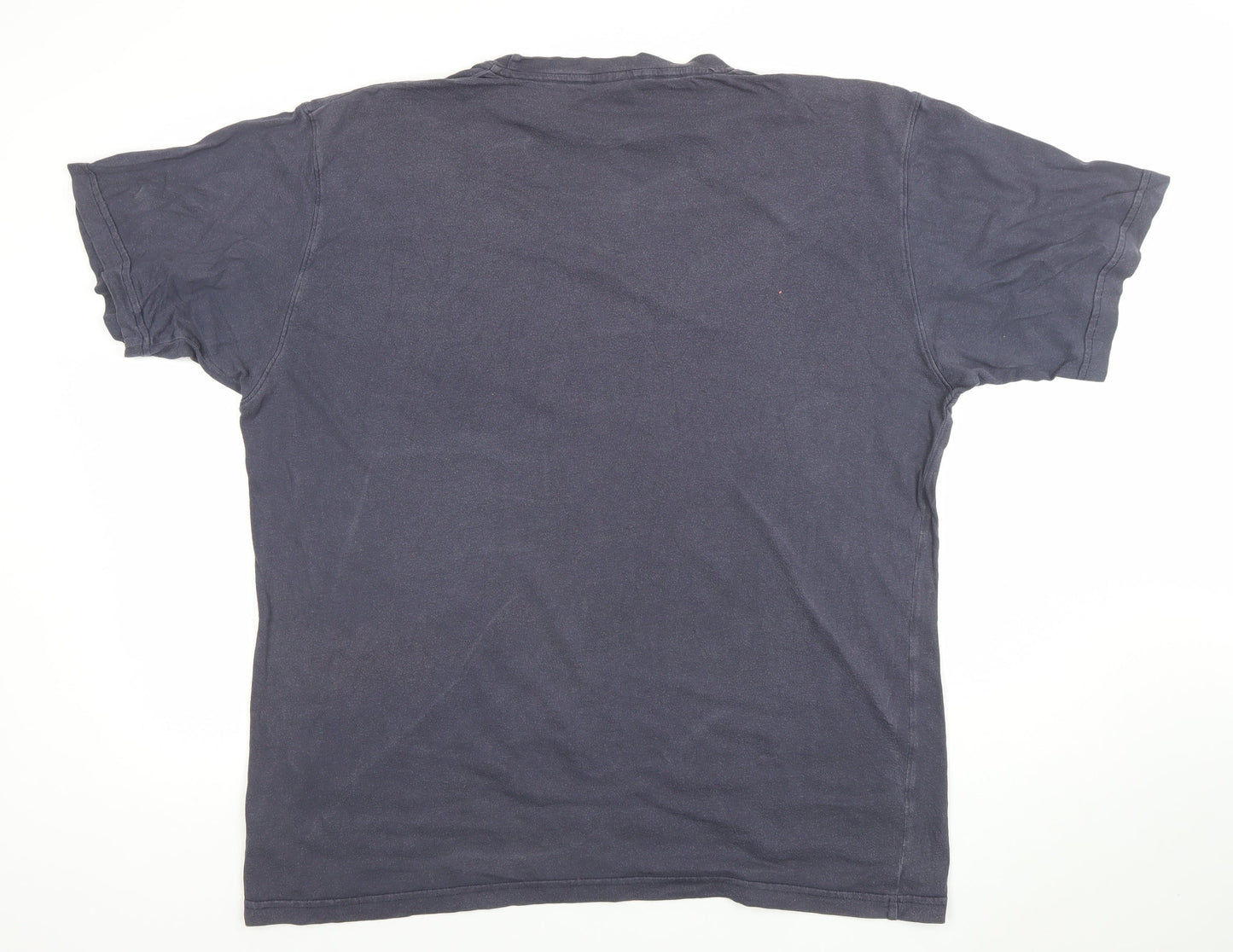 Nike Men’s Blue Cotton Short Sleeve Crew Neck T-Shirt XL