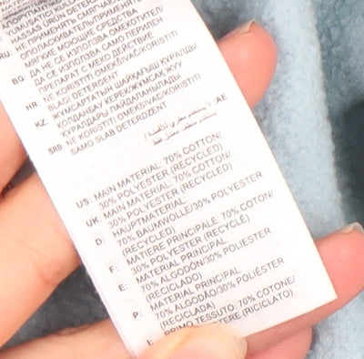 Adidas Boys Blue 13-14 Years Athletic Shorts Cotton Blend