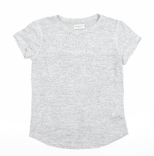 Abercrombie & Fitch Women’s Grey Basic Soft Cozy T-Shirt Size S