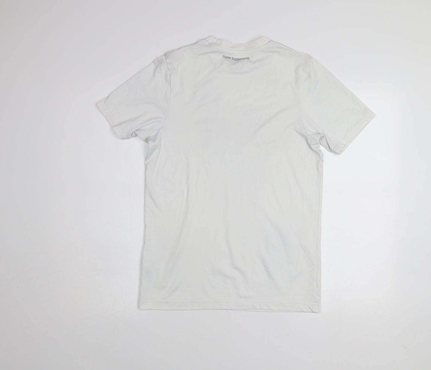 New Balance Men’s White Medium Football Graphic Active T-Shirt