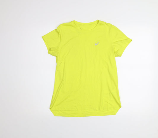 Asics Men's Yellow XS Athletic Running T-Shirt