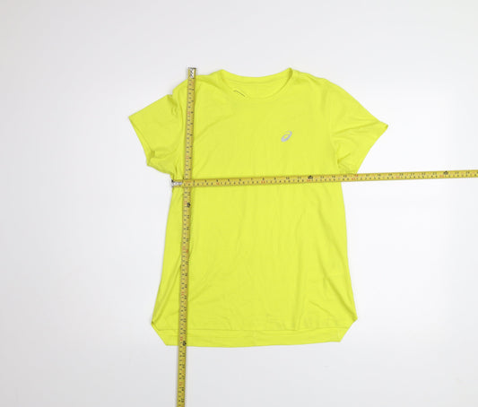 Asics Men's Yellow XS Athletic Running T-Shirt