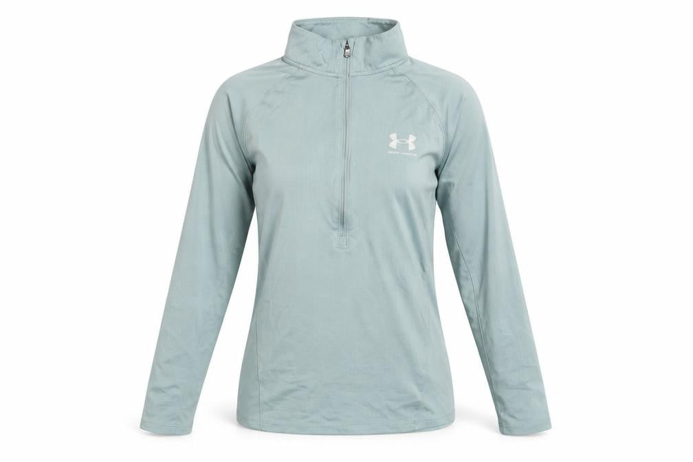 Womens UK S Relaxed Under armour Blue Pullover Sweatshirt