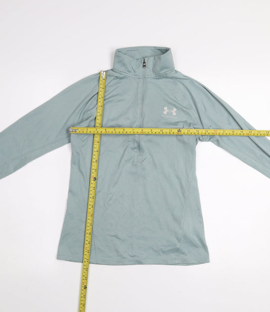 Under Armour Women’s Blue 1/2 Zip Pullover Sweatshirt Size S