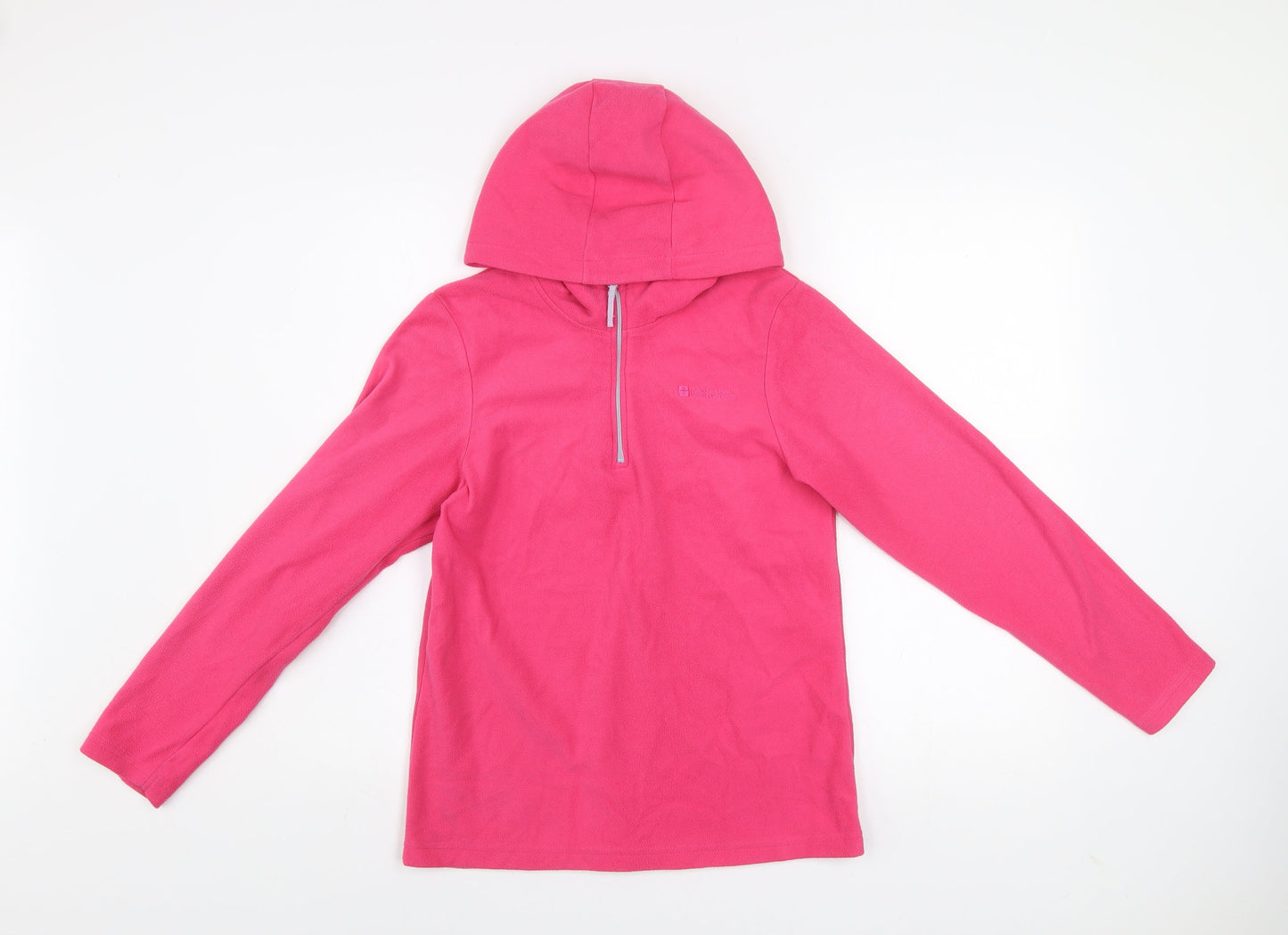 Teens UK 14 Regular Mountain Warehouse Pink Pullover Hoodie