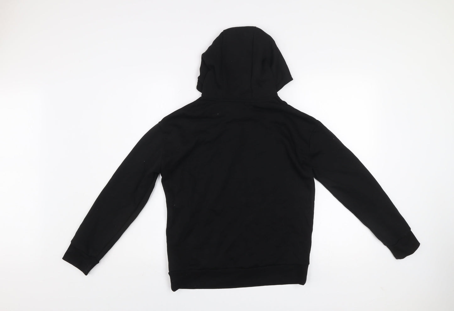 Dunnes Stores Womens Black New York Hoodie Size M Cotton Blend