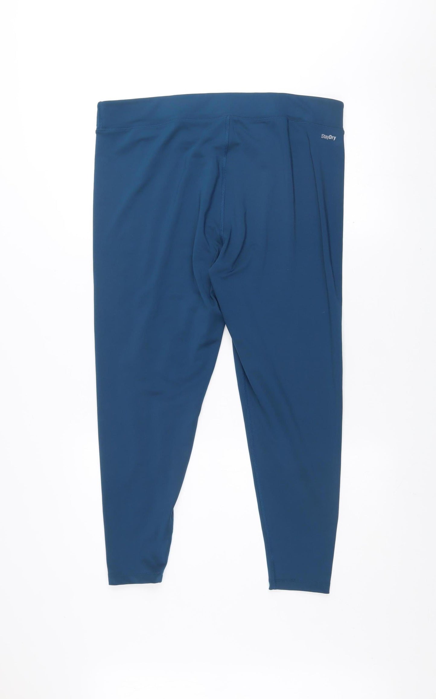 Jockey Women’s Blue 2XL Microfibre Performance Leggings