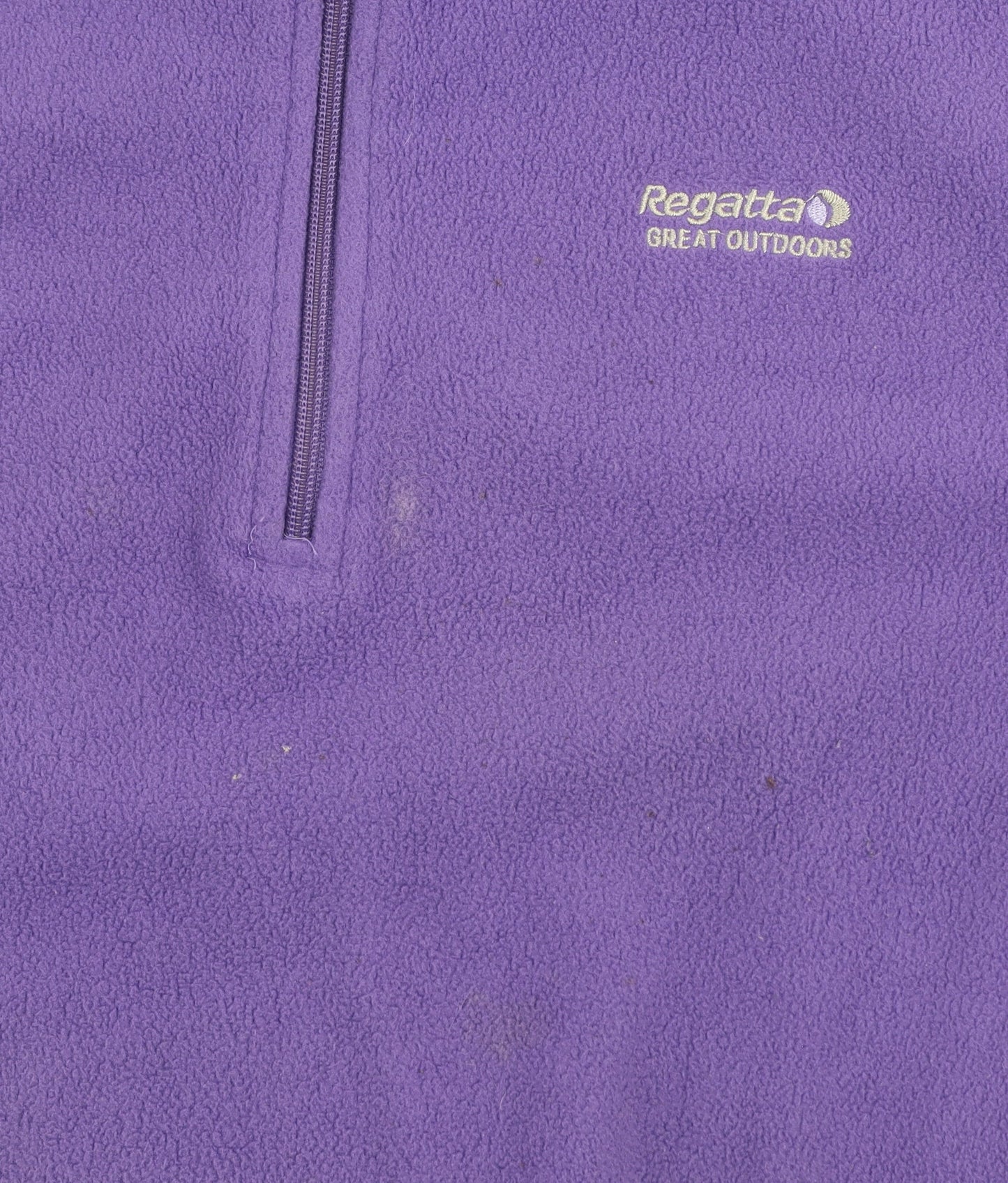 Regatta Women’s Purple 1/4 Zip Fleece Sweatshirt UK 18