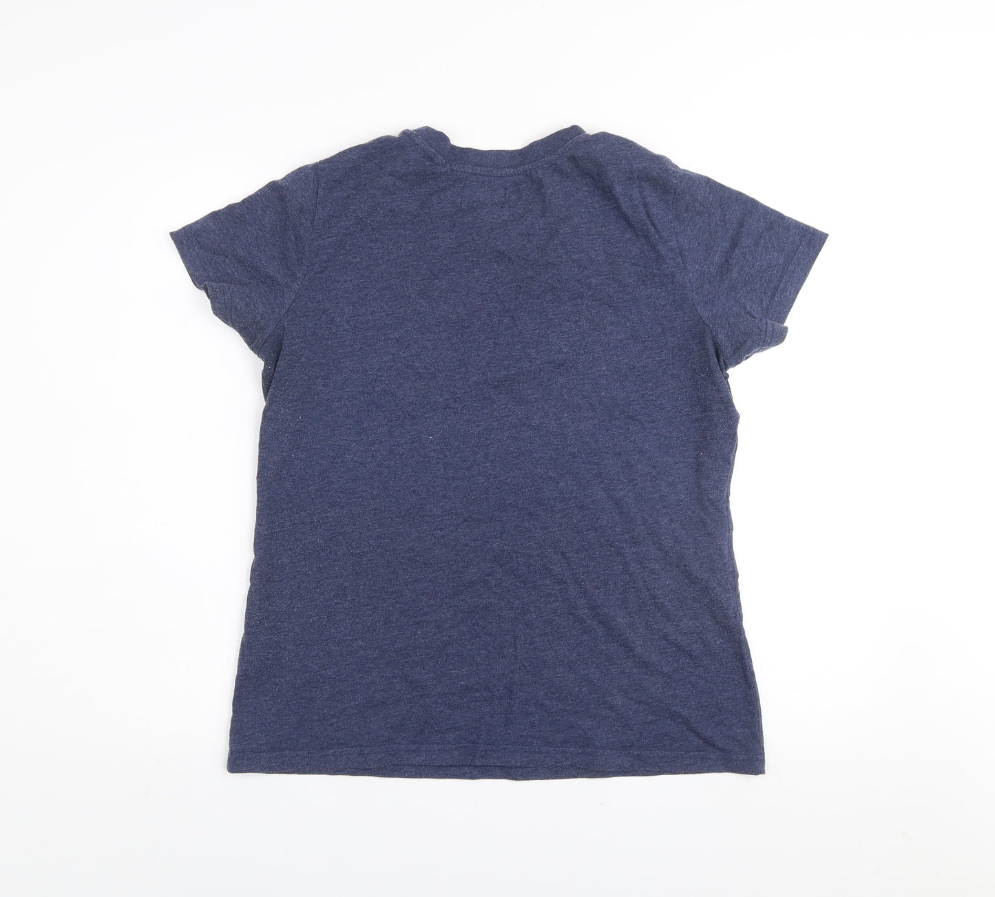 Lee Cooper Women's Blue Short Sleeve Crew Neck T-Shirt Size 14