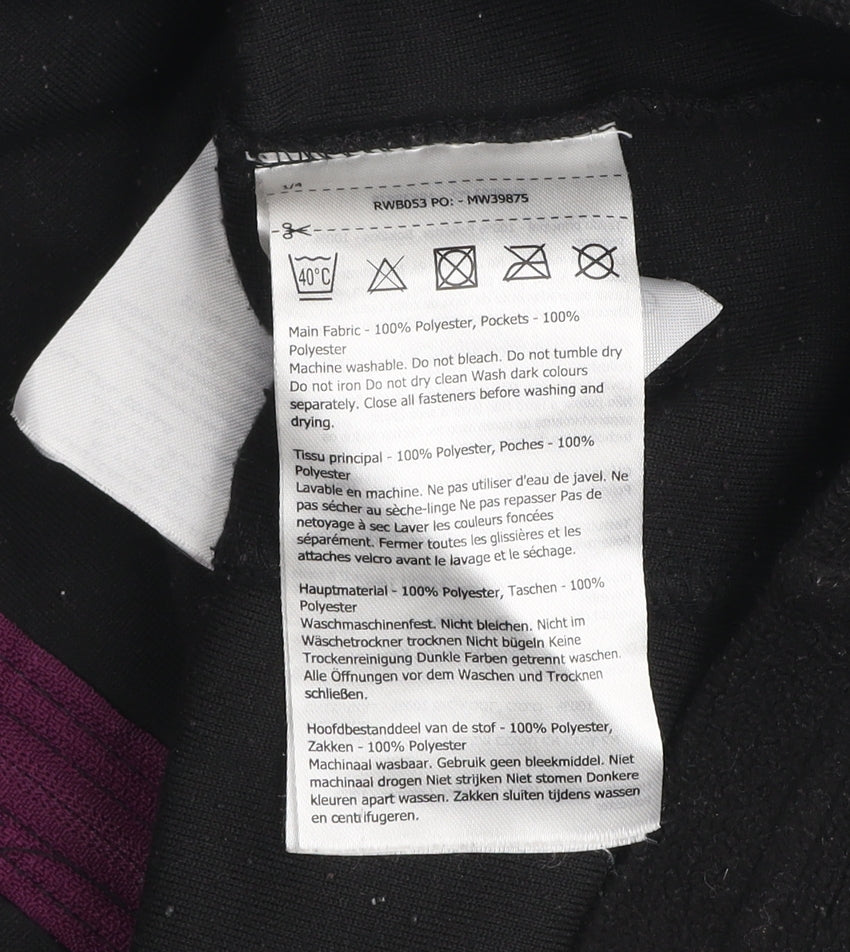 Regatta Women's Black Fleece Waistcoat Size 14 Outdoor Bodywarmer