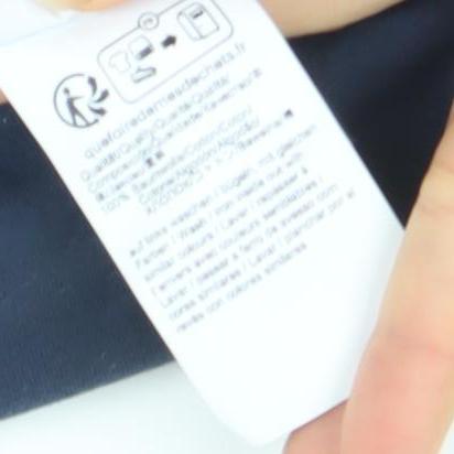 Hugo Boss Men's Blue Organic Cotton Regular Fit Logo T-Shirt XL