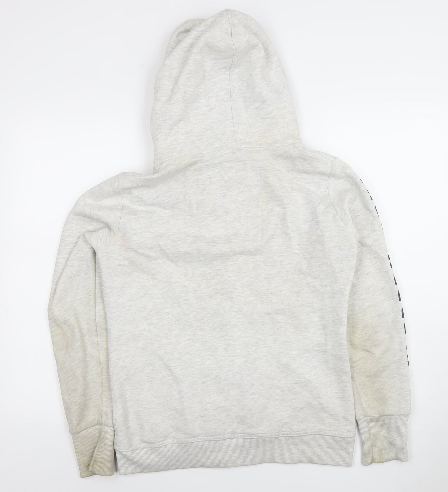 Superdry Men's Grey Full Zip Hoodie Size M Athletic Dept