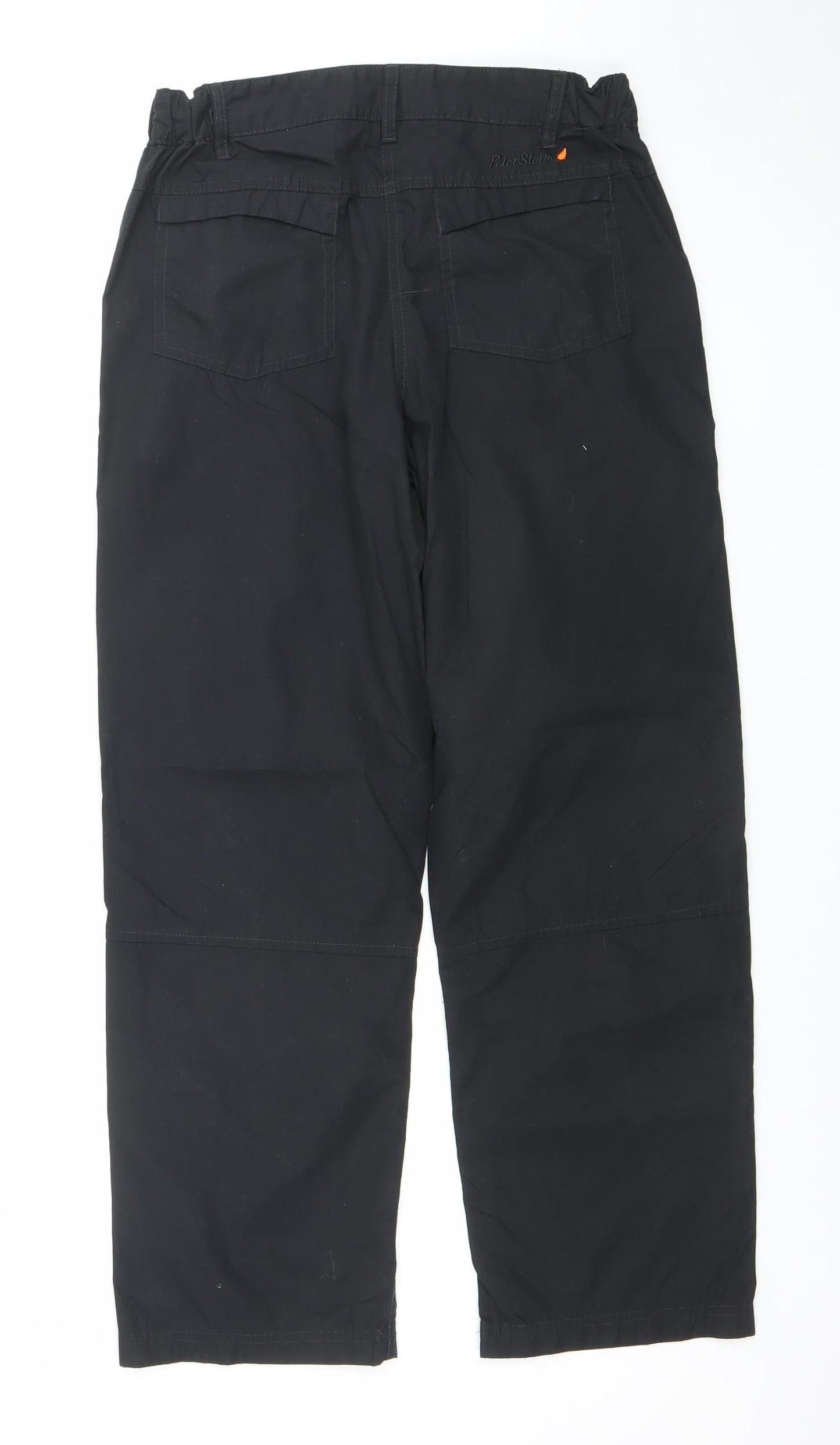 Peter Storm Women Black Size 8 Cargo Trousers Outdoor Water Resistant