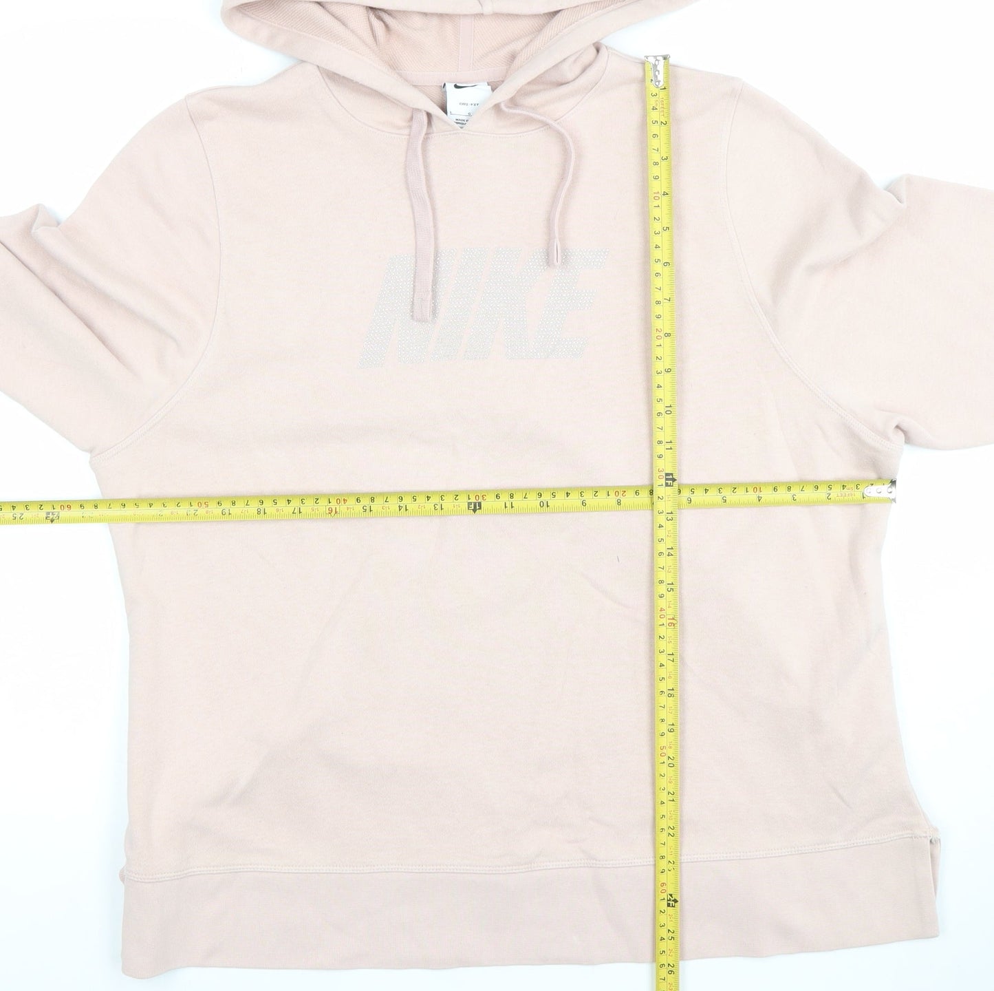 Nike Women's Beige Dri-Fit Pullover Hoodie Size L