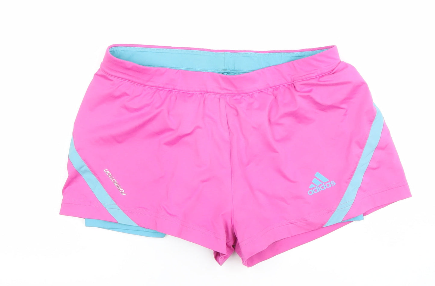 Adidas Women's Pink Climalite Formotion Running Shorts Size 12