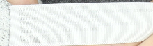 Fat Face Women Grey Full Zip Hoodie Size 12 Cotton Blend Casual