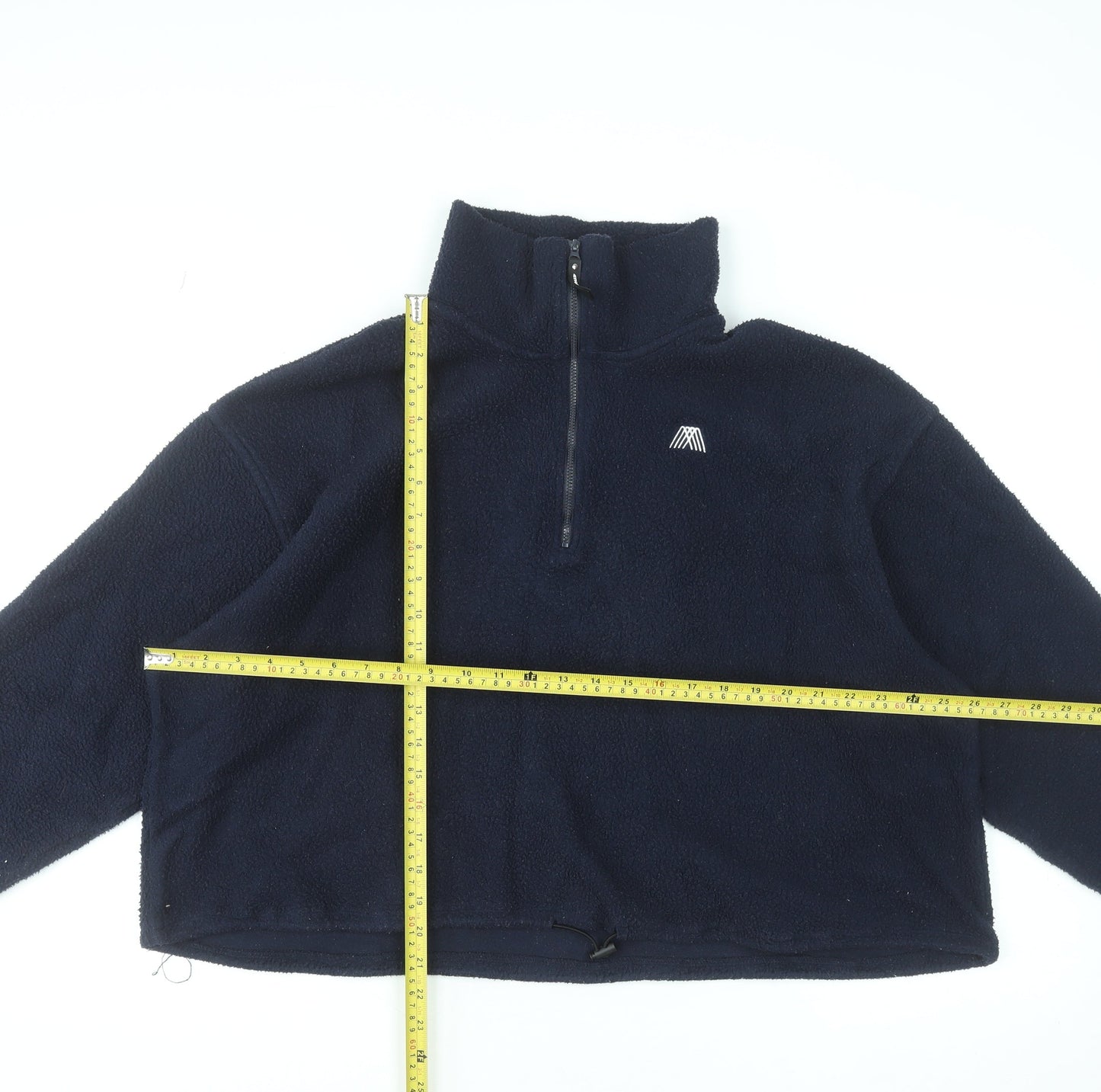 Mountain Warehouse Women's Navy Fleece Pullover Sweatshirt Size M