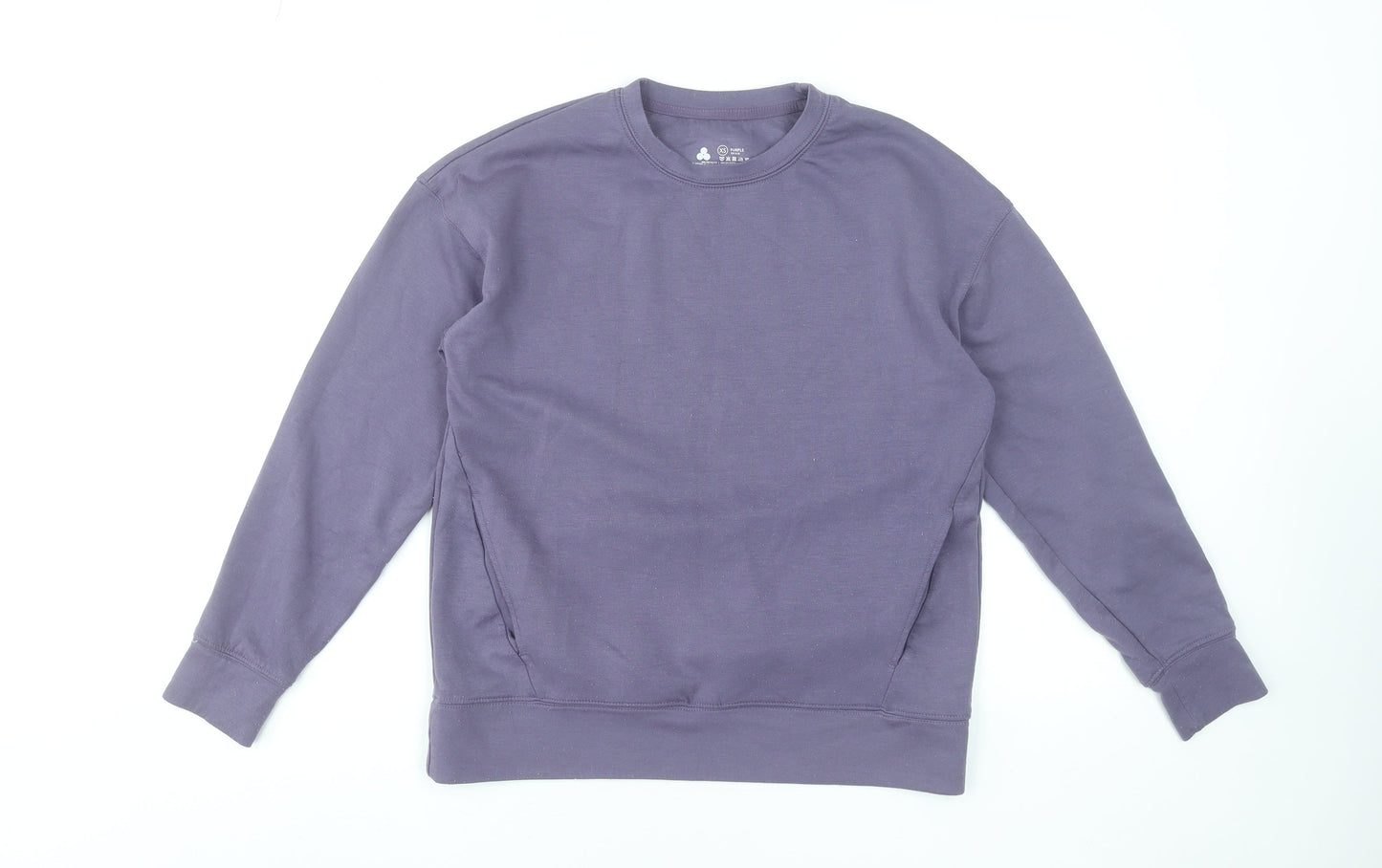 Dunnes Stores Womens Purple XS Pullover Sweatshirt Classic Fit