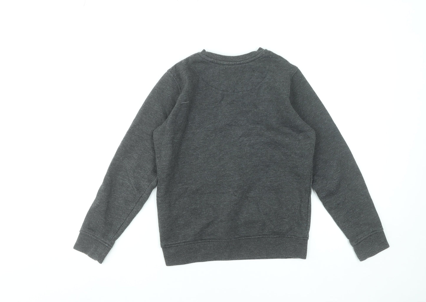 Penguin by Munsingwear Boys Grey Crew Neck Pullover Sweatshirt 9-10 Years