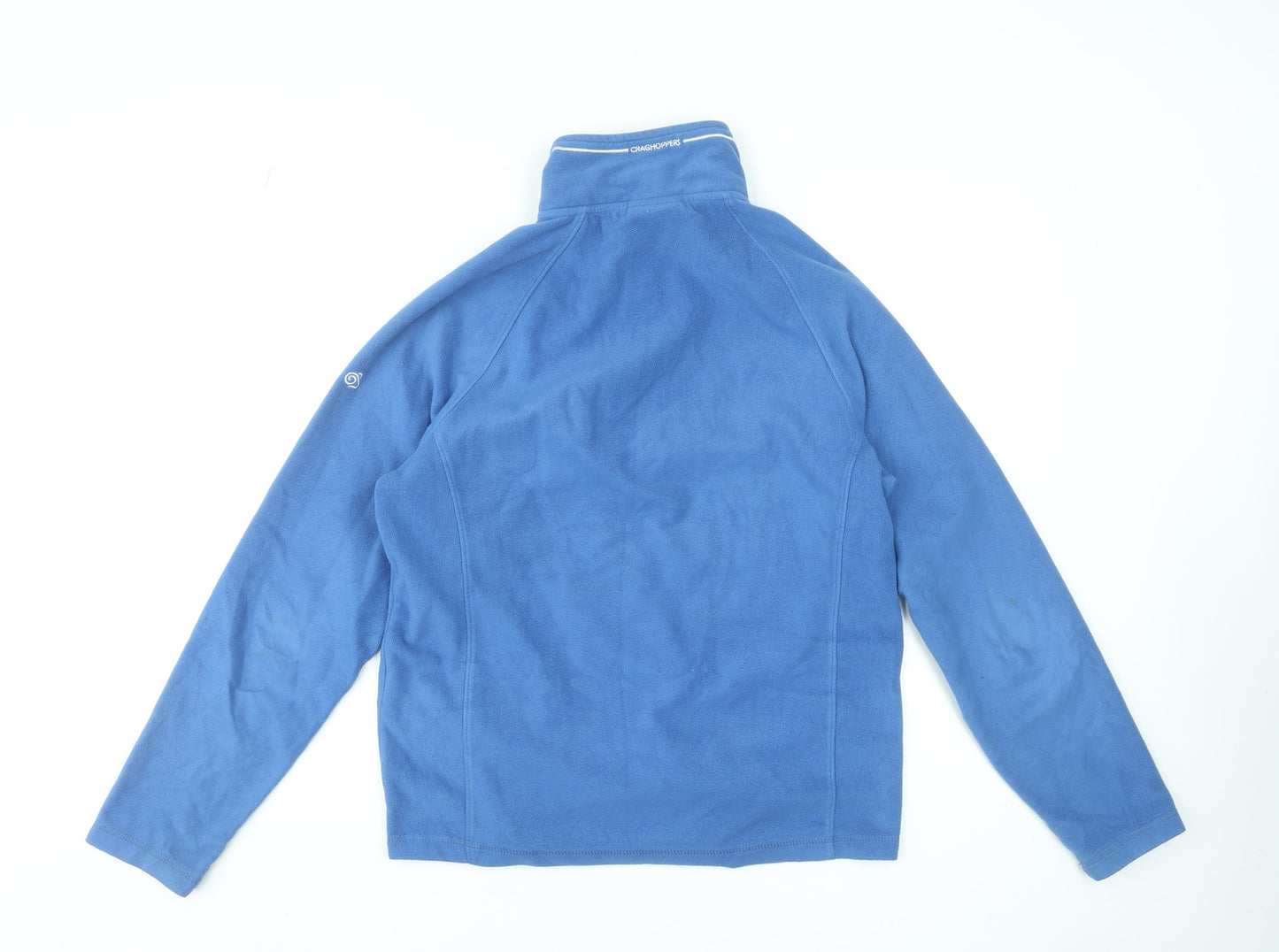 Craghoppers Men's Blue Fleece 1/4 Zip Pullover Sweatshirt M