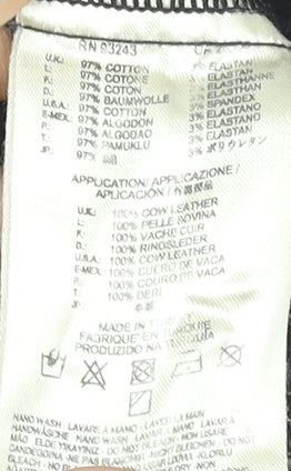 Diesel Women's Black Bodycon Sleeveless Short Dress M