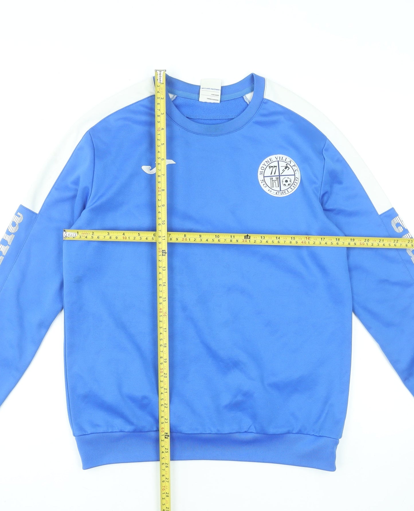 Joma Men’s Blue Crew Neck Sweatshirt Size S Sports Pullover