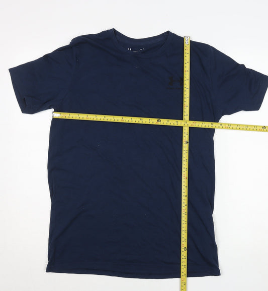 Under Armour Men’s Blue Regular Fit Crew Neck Sports T-Shirt Size M