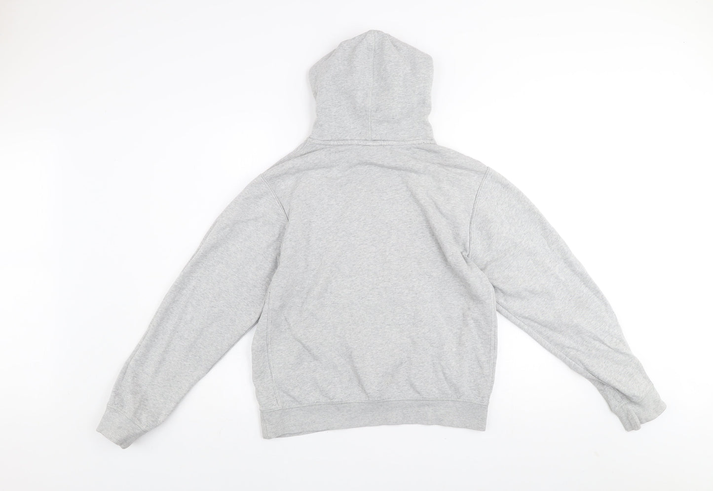 Nike Men’s Grey Pullover Hoodie Small Sports Fleece Sweatshirt