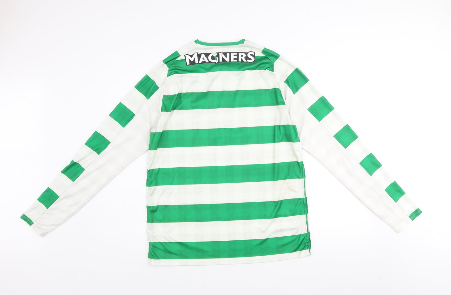 New Balance Men's Green Long Sleeve Celtic Football Jersey L