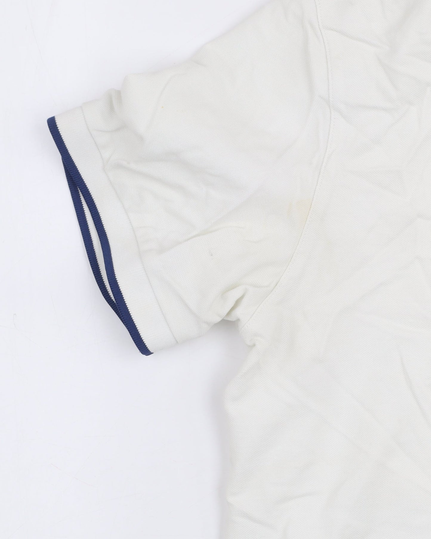 Hugo Boss Men's Ivory Pima Cotton Regular Fit Polo Shirt L