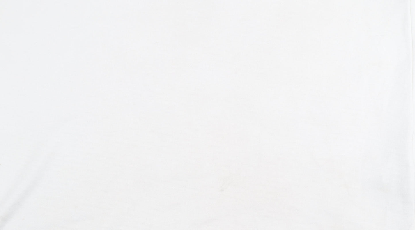 Nike Men's Black White Dri-Fit Colourblock T-Shirt Size L