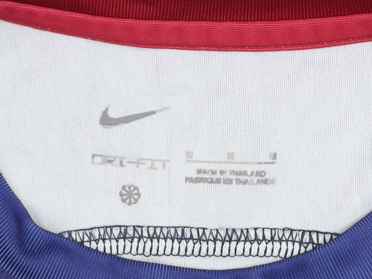 Nike Men’s Barcelona FC Blue Red Short Sleeve Dri-Fit Football Shirt Size M