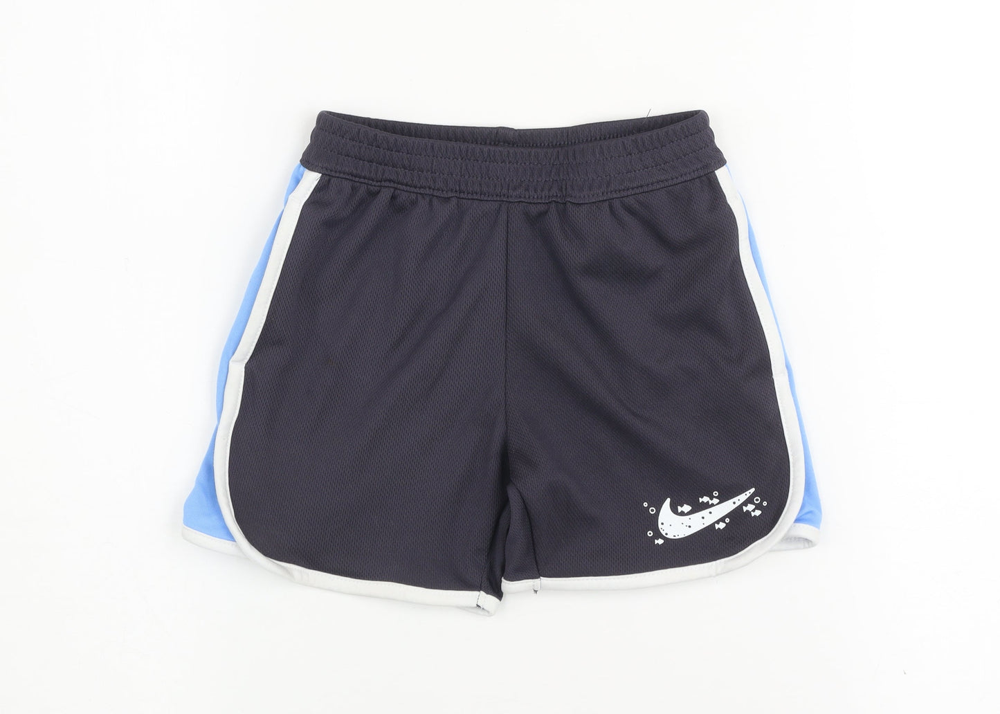 Nike Boys Black Athletic Mesh Shorts 2-3 Years Lightweight Sportswear